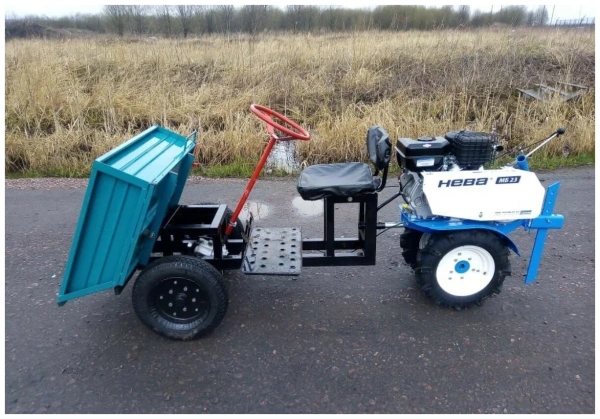 Купить Адаптер кузовной для мотоблока АК-1 Шина  5.00-10 в Минске с Доставкой по РБ